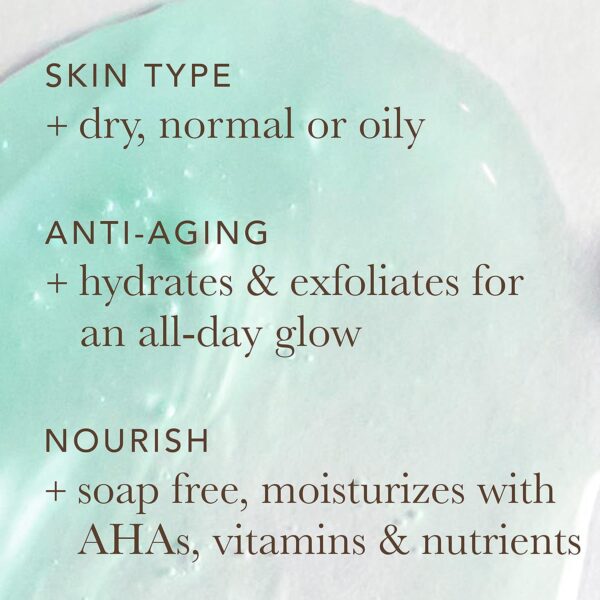 Alpha Skin Care Moisturizing Body Wash | Anti-Aging Formula | Glycolic Alpha Hydroxy Acid (AHA) | Vitamin E and Aloe Vera | Conditions and Soothes | For All Skin Types | 12 Fl Oz - Image 4