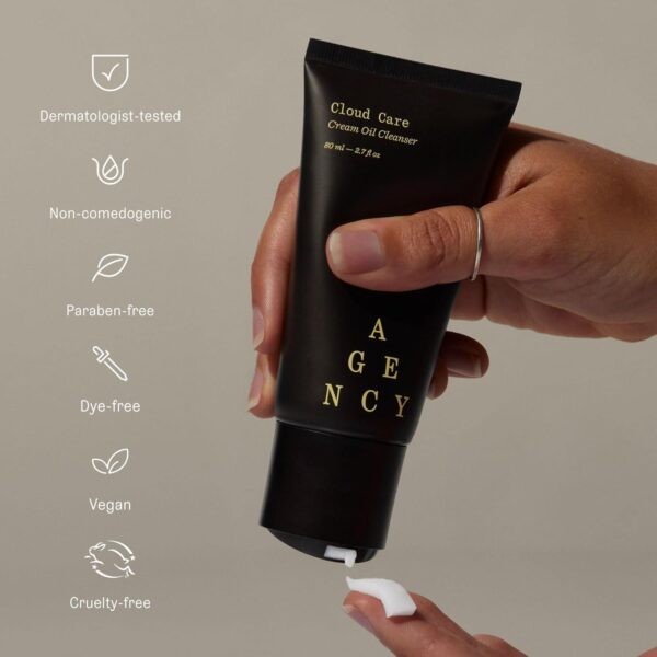Cream Oil Facial Cleanser, Anti-Aging Gentle Face Wash, Hydrating Skin Care for Women and Men, by Curology, 2.7 fl oz - Image 2