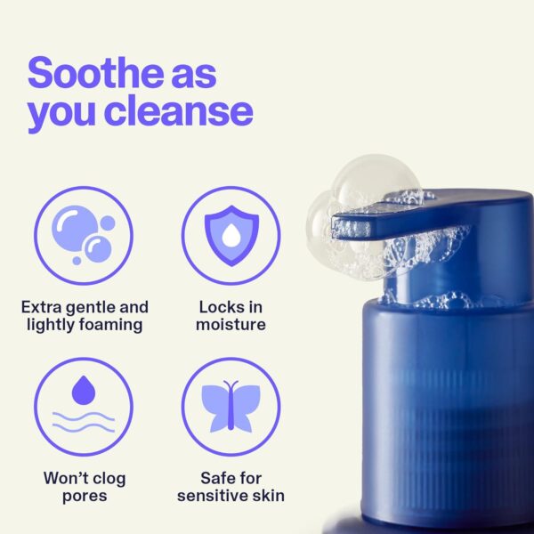 Curology Gentle Facial Cleanser, Lightly Foaming Face Wash, For Sensitive, Dry or Oily Skin Types, Hydrating Gel Texture, Fragrance Free Skin Care, 5 fl oz - Image 2