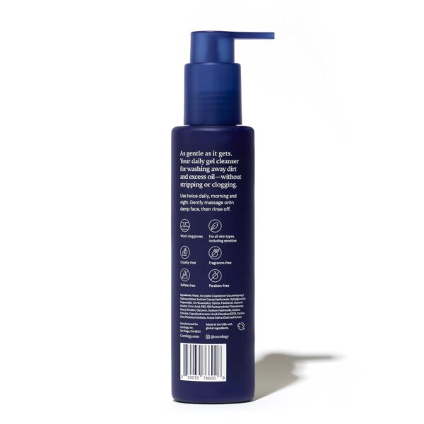 Curology Gentle Facial Cleanser, Lightly Foaming Face Wash, For Sensitive, Dry or Oily Skin Types, Hydrating Gel Texture, Fragrance Free Skin Care, 5 fl oz - Image 7