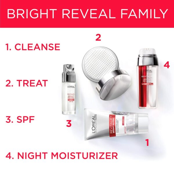 L'Oreal Paris Revitalift Bright Reveal Anti-Aging Facial Cleanser with Glycolic Acid 5 fl. oz (Pack of 2) - Image 3