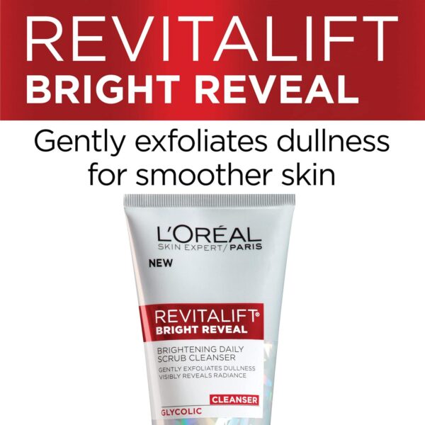 L'Oreal Paris Revitalift Bright Reveal Anti-Aging Facial Cleanser with Glycolic Acid 5 fl. oz (Pack of 2) - Image 2