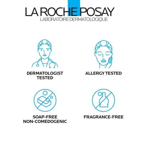 La Roche-Posay Effaclar Purifying Foaming Gel Cleanser for Oily Skin | With Zinc Pidolate To Remove Excess Oil and Shine | Alcohol Free and Oil Free | Face Wash For Oily Skin | Sensitive Skin Tested - Image 6