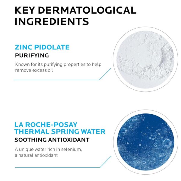 La Roche-Posay Effaclar Purifying Foaming Gel Cleanser for Oily Skin | With Zinc Pidolate To Remove Excess Oil and Shine | Alcohol Free and Oil Free | Face Wash For Oily Skin | Sensitive Skin Tested - Image 3