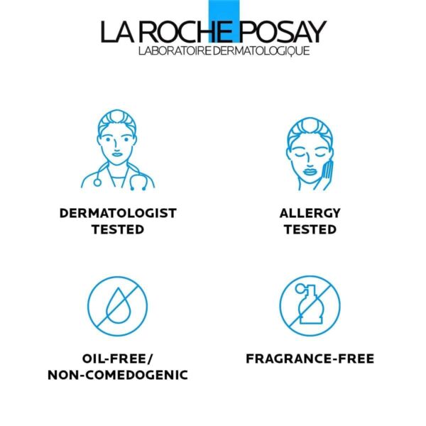 La Roche-Posay Effaclar Medicated Gel Cleanser | 2% Salicylic Acid Cleanser + LHA + Glycerin | Foaming Acne Face Wash | Helps Clear and Prevent Acne Breakouts | Oil Free Acne Wash | Targets Excess Oil - Image 6