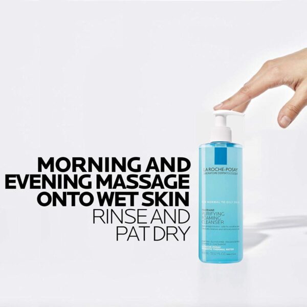 La Roche-Posay Toleriane Purifying Foaming Facial Cleanser, Oil Free Face Wash for Oily Skin and for Sensitive Skin with Niacinamide, Pore Cleanser Won t Dry Out Skin, Unscented - Image 7