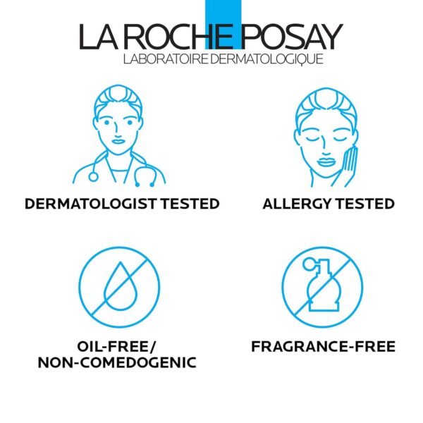 La Roche-Posay Toleriane Hydrating Gentle Face Cleanser | Hydrating Facial Cleanser With Niacinamide + Ceramides | Daily Face Wash For Dry Skin To Normal Skin | Sensitive Skin Tested | Fragrance Free - Image 8