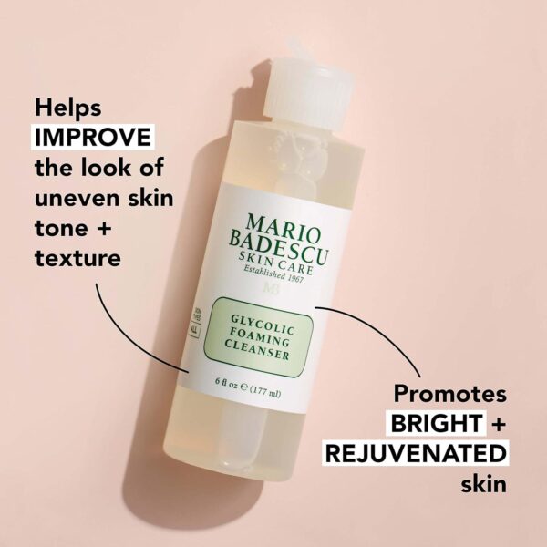 Mario Badescu Glycolic Foaming Cleanser for All Skin Types - Image 4