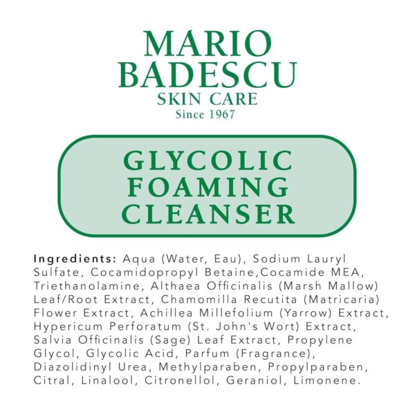 Mario Badescu Glycolic Foaming Cleanser for All Skin Types - Image 9