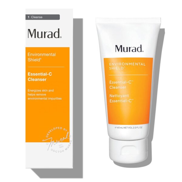 Murad Essential-C Cleanser - Environmental Shield Foaming Face Wash Gel - Vitamin and Antioxidant Rich Treatment Backed by Science