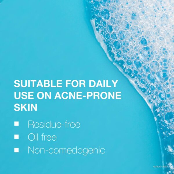 Neutrogena Oil-Free Acne Fighting Face Wash, Daily Cleanser with Salicylic Acid Acne Treatment, 9.1 Fl Oz (Pack of 3) - Image 6