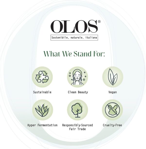 OLOS Youth-Enhancing Cleansing Cream - Facial Cleanser - Makeup Remover with Aloe and Rambutan Extracts - Skin Care Cream for Sensitive Skin - 8.4 Oz - Image 4