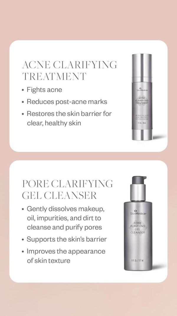 SkinMedica Pore Purifying Gel Cleanser - This Pore Cleaning Gel Cleanser with Clinically Proven Ingredients Dissolves Makeup, Oil, and Impurities, While Purifying Pores, 6 Fl Oz - Image 6