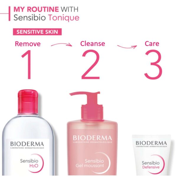 Bioderma Sensibio H2O Micellar Water, Makeup Remover, Gentle for Skin, Fragrance-Free and Alcohol-Free, No Rinse Skincare With Micellar Technology for Normal To Sensitive Skin Types - Image 7