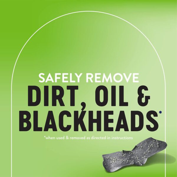Bioré Charcoal Deep Cleansing Pore Strips for Men, Nose Strips for Blackhead Removal on Oily Skin, Features C-Bond Technology with Instant Pore Unclogging, 6 Count - Image 7