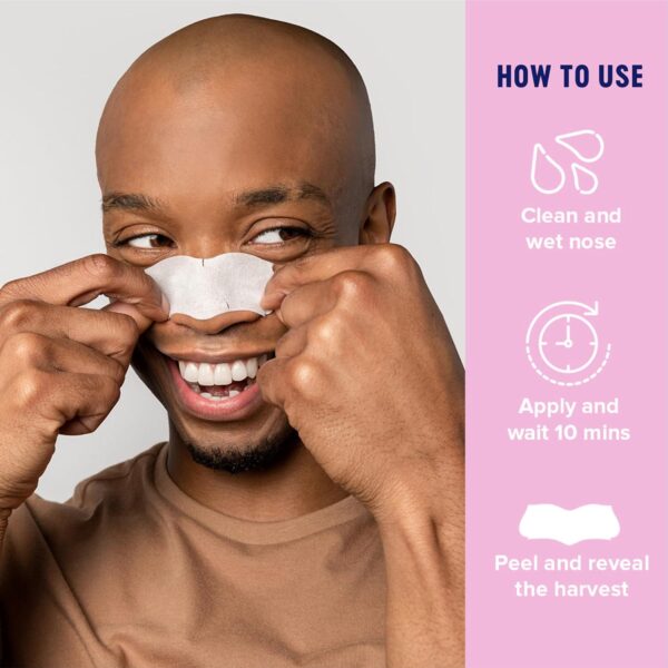 Bioré Nose+Face Blackhead Remover Strips, Deep Cleansing Strips for Nose, Chin, or Forehead, Instant Blackhead Removal and Pore Unclogging, Oil-free, Non-Comedogenic Use, Value Size 24 Count - Image 9