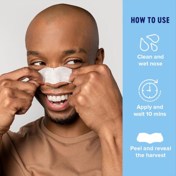 Bioré Original Blackhead Remover Strips, Deep Cleansing Nose Strips With Instant Pore Unclogging, Features C-Bond Technology, Oil-Free, Non-Comedogenic Use, 14 Count - Image 5