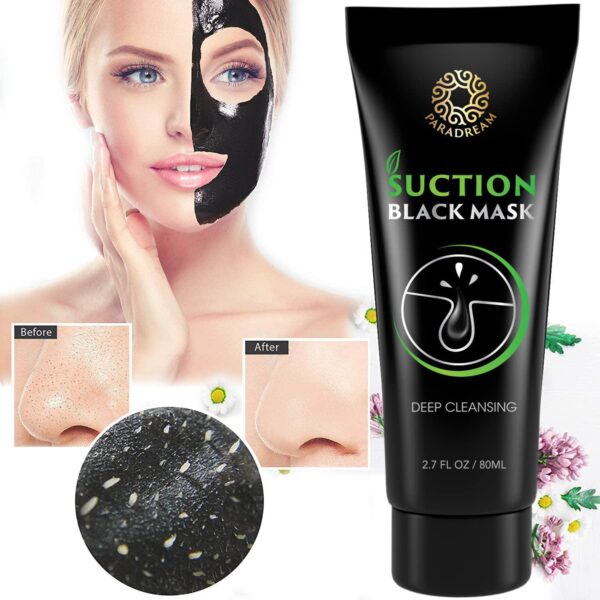 Blackhead Remover Mask, Charcoal Face Mask for Black Head Remover, Blackhead Peel Off Face Mask Pore Cleaner Helps Men and Women Face Skin Care - 2.7 Ounce (80mL) - Image 2