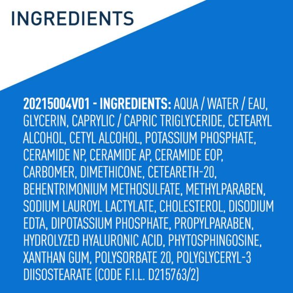 CeraVe Daily Moisturizing Lotion for Dry Skin | Body Lotion and Face Moisturizer with Hyaluronic Acid and Ceramides | Daily Moisturizer | Fragrance Free | Oil-Free | 19 Ounce - Image 6