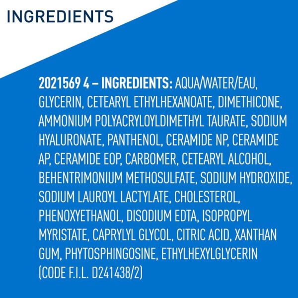 Cerave Hyaluronic Acid Serum for Face with Vitamin B5 and Ceramides | Hydrating Face Serum for Dry Skin | Fragrance Free | 1 Ounce - Image 8