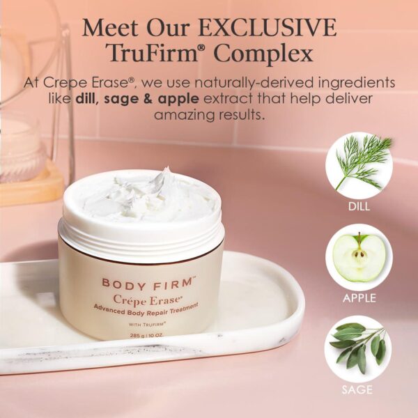 Crepe Erase Advanced Body Repair Treatment, Anti-Aging Wrinkle Cream for Face and Body, Support Skins Natural Elastin and Collagen Production - 10oz - Image 9