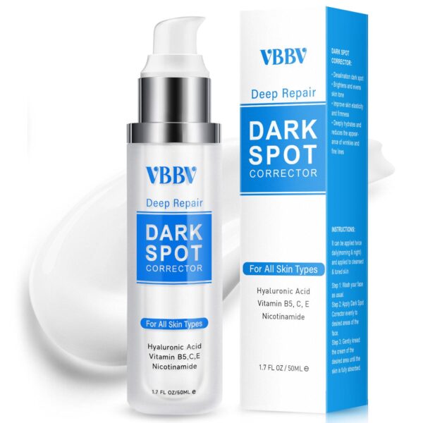 Dark Spot Remover for Face, Dark Spot Corrector Cream for Age Spot Sun Spot Melasma Freckles, Dark Spot Remover for Body, Skin Care Face Cream for Women and Men (1.7 Fl Oz)