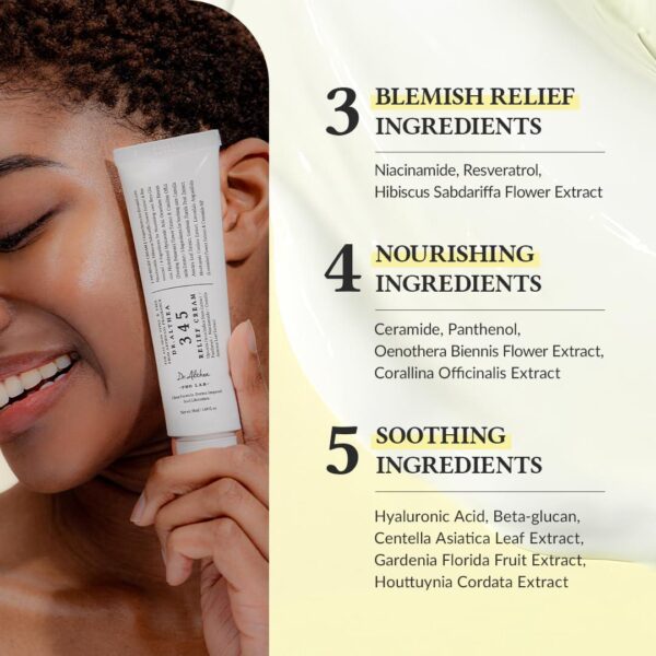 Dr.Althea 345 Relief Cream | Daily Face Moisturizer | Blemish Relief Care | Soothing Recovery and Moisture with Niacinamide, Panthenol | Korean Vegan Skincare for All Skin Types | 1.7 Fl Oz (Pack of 1) - Image 2