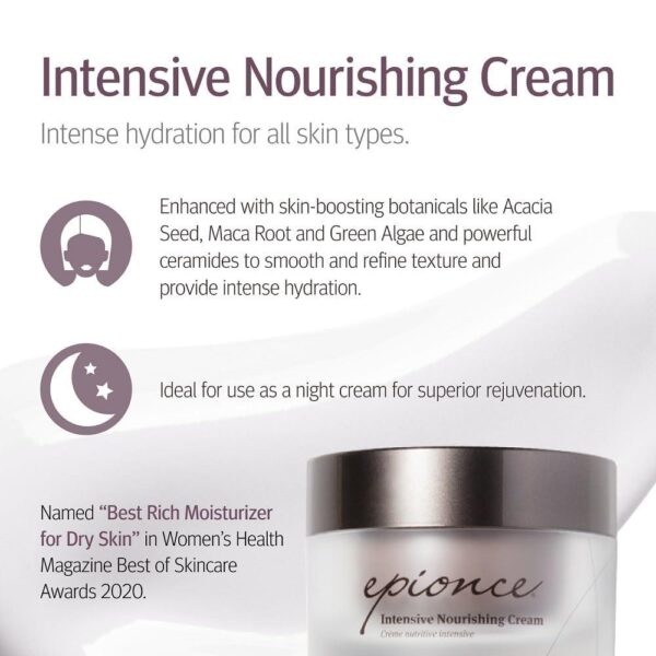 Epionce Intensive Nourishing Cream - Anti Aging Face Cream, Dry Skin Barrier Repair Moisturizer Face, Dimethicone, Glycerin, and Ceramide Moisturizer - Image 2