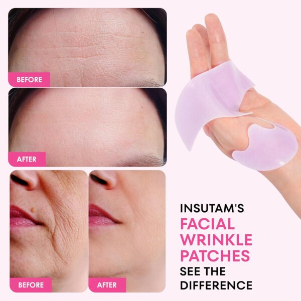 Forehead Wrinkle Patches for Anti-wrinkles: Overnight Face Wrinkles Patches to Lift Smile Lines for Women 12prs - Image 4