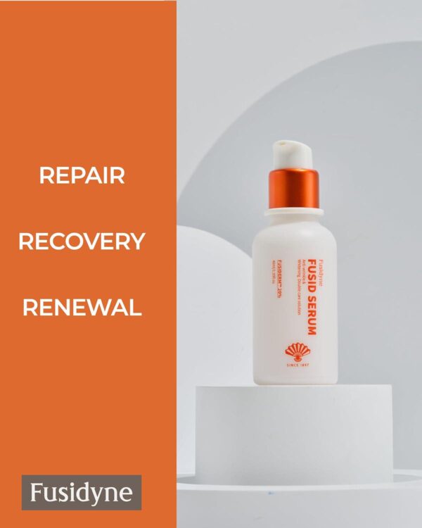 Fusid Serum (1.4fl oz) Holiday Gifts Serum for Face for Radiance. Dry and Sensitive Skin. Korean Skin Care with Fusiderm, Peptides, Vitamin C. - Image 7