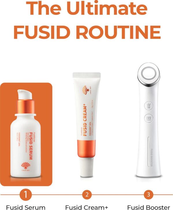 Fusid Serum (1.4fl oz) Holiday Gifts Serum for Face for Radiance. Dry and Sensitive Skin. Korean Skin Care with Fusiderm, Peptides, Vitamin C. - Image 6