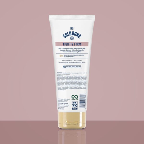 Gold Bond Age Renew Tight and Firm Body and Face Lotion with Proteins and Lipids, Skin Firming Lotion for Aging, Dry Skin, 8 oz. - Image 2