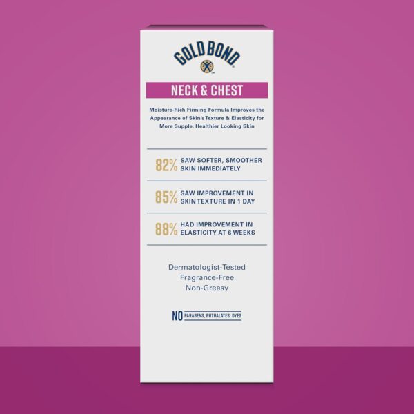 Gold Bond Age Renew Neck and Chest Firming Age Renew Cream, 2 oz., Clinically Tested Skin Firming Cream - Image 5