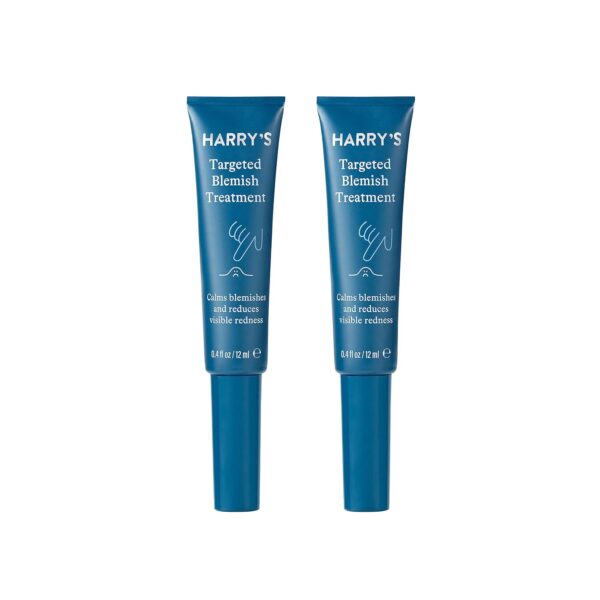 Harry's Targeted Blemish Treatment | Calm Blemishes and Reduce Visible Redness | 0.4 Fl Oz, 2 Pack