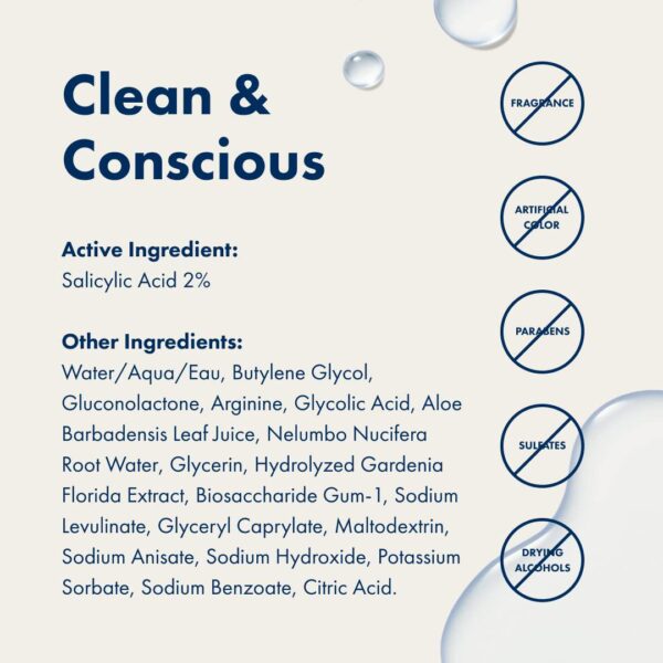 Hero Cosmetics Pore Release Blackhead Clearing Solution - Exfoliating Toner Featuring BHA, PHA, AHA and 2% Salicylic Acid (100 ml) - Image 6