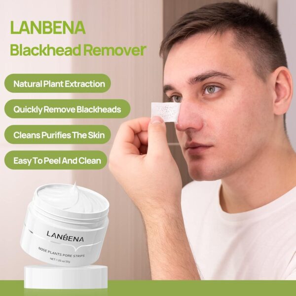 LANBENA Blackhead Remover - Peel Off Mask for Nose and Face, Blackhead Removal Kit 1.05oz - Image 7
