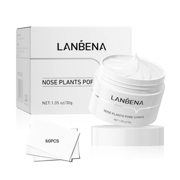 LANBENA Blackhead Remover - Peel Off Mask for Nose and Face, Blackhead Removal Kit 1.05oz