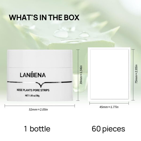 LANBENA Blackhead Remover - Peel Off Mask for Nose and Face, Blackhead Removal Kit 1.05oz - Image 8
