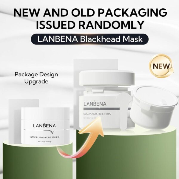 LANBENA Blackhead Remover - Peel Off Mask for Nose and Face, Blackhead Removal Kit 1.05oz - Image 2
