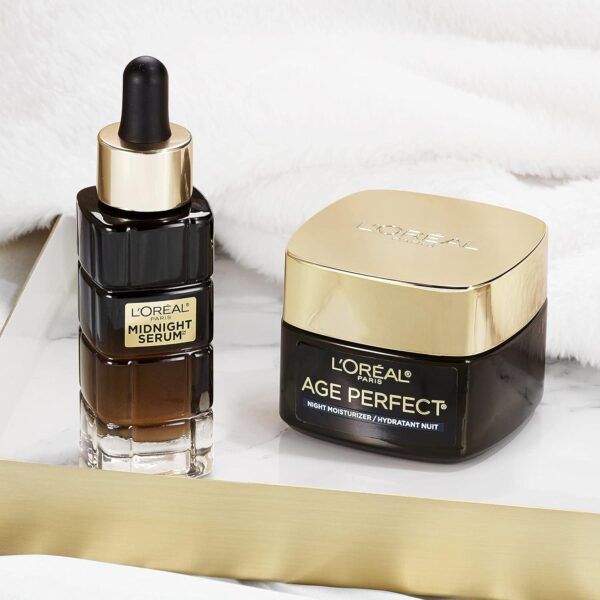 L'Oreal Paris Age Perfect Cell Renewal Anti-Aging, Anti-Wrinkle Night Moisturizer with Antioxidants 1.7 oz - Image 11