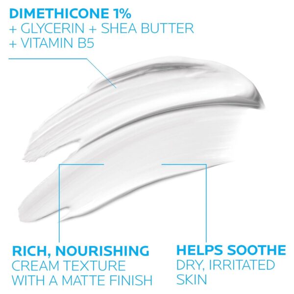 La Roche-Posay Cicaplast Balm B5, Healing Ointment and Soothing Therapeutic Multi Purpose Cream for Dry and Irritated Skin, Body and Hand Balm, Baby Safe, Fragrance Free - Image 3