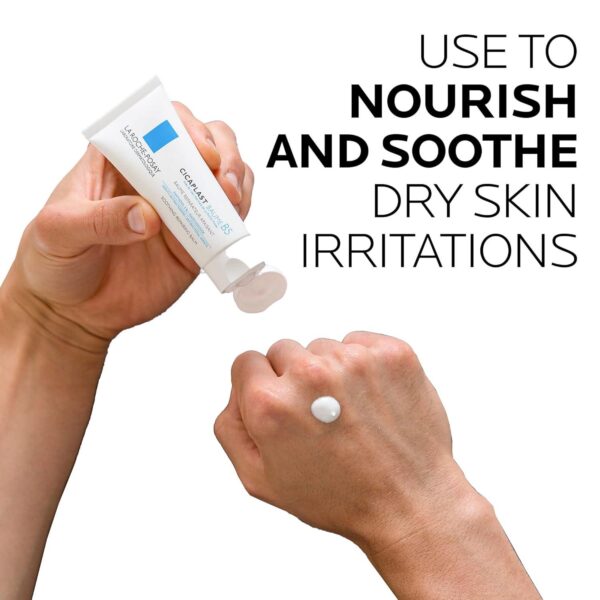 La Roche-Posay Cicaplast Balm B5, Healing Ointment and Soothing Therapeutic Multi Purpose Cream for Dry and Irritated Skin, Body and Hand Balm, Baby Safe, Fragrance Free - Image 2
