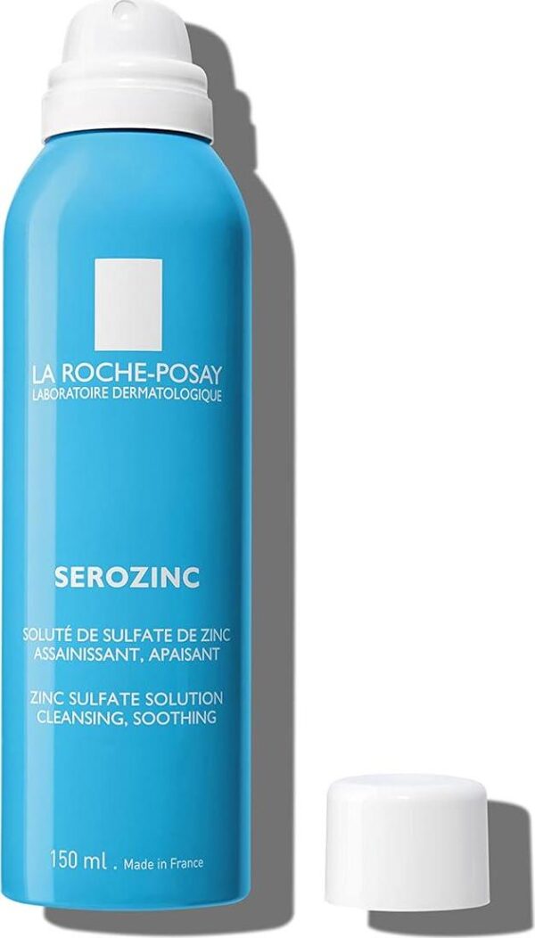 La Roche-Posay Serozinc Face Toner for Oily Skin with Zinc, Mattifying Face Spray and Acne/Prone Skin Toner to Reduce Shine for Oil Control, Alcohol Free Face Mist , 5 Fl Oz (Pack of 1) - Image 6