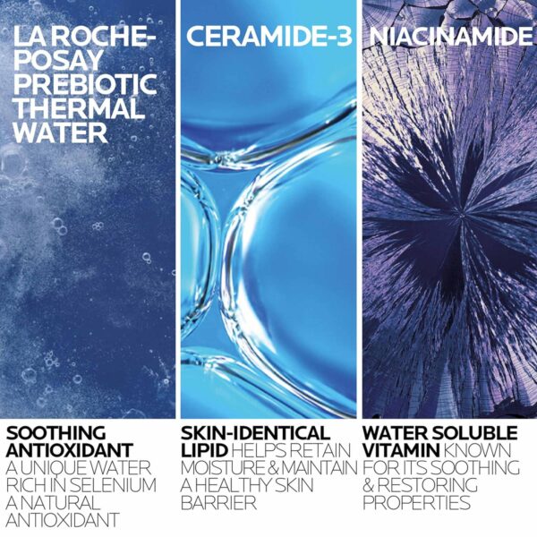 La Roche-Posay Toleriane Hydrating Gentle Face Cleanser | Hydrating Facial Cleanser With Niacinamide + Ceramides | Daily Face Wash For Dry Skin To Normal Skin | Sensitive Skin Tested | Fragrance Free - Image 2