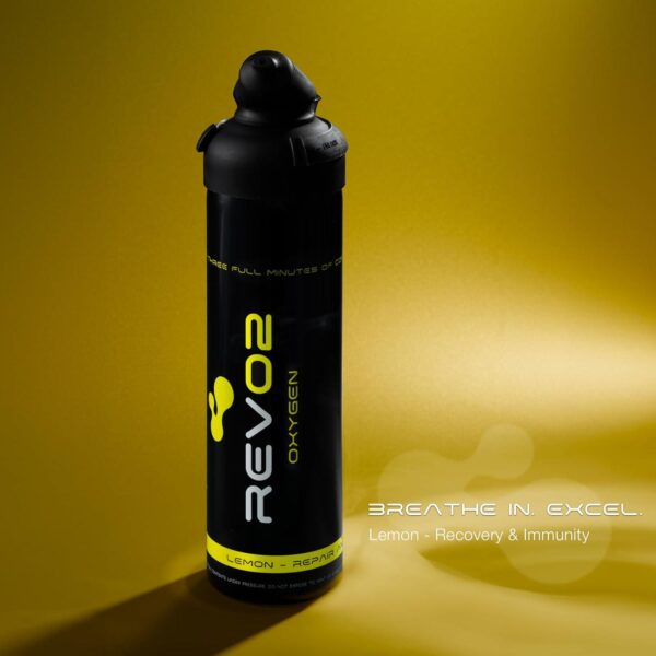 Lemon 98% Oxygen Can - Recovery and Immunity - Zero Leak Mouth Piece, Rotating Trigger Lock - Combat Post-Workout Exhaustion and Boost Immune System and Respiratory Health - Image 6