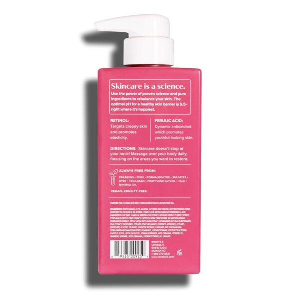 Medix 5.5 Retinol Body Lotion Firming Moisturizer | Crepey Skin Care Treatment | Retinol Body Cream | Anti Aging Retinol Cream For Women Targets Look Of Crepe Skin, Wrinkles, and Sagging Skin, 15 Fl Oz - Image 9