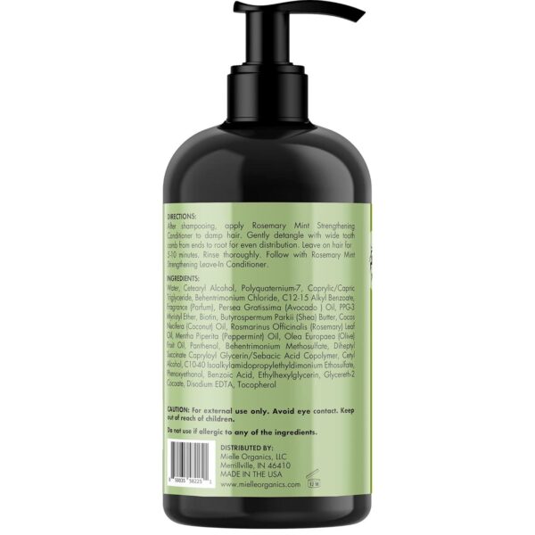 Mielle Organics Rosemary Mint Strengthening Conditioner with Biotin, 12 Ounce - Image 2