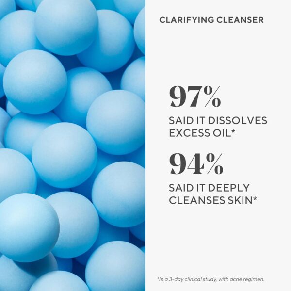 Murad Clarifying Cleanser - Acne Control Salicylic Acid and Green Tea Extract Face Wash - Exfoliating Acne Skin Care Treatment Backed by Science - Image 3