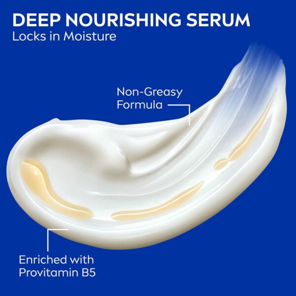 NIVEA Intense Healing Body Lotion for Dry Skin, 72-Hour Moisturizing Lotion with Deep Nourishing Serum and Provitamin B5, 16.9 Fl Oz Pump Bottle - Image 5