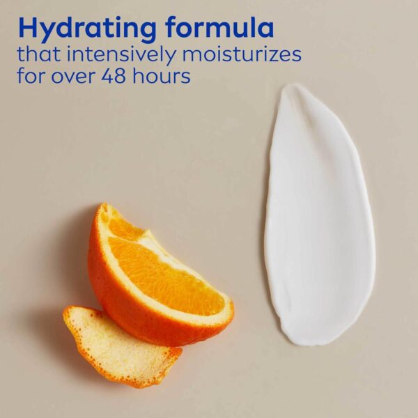 NIVEA Nourishing Skin Firming Body Lotion with Q10 and Vitamin C, Dry Skin Lotion, Body Moisturizer, 16.9 Fl Oz Pump Bottle - Image 5